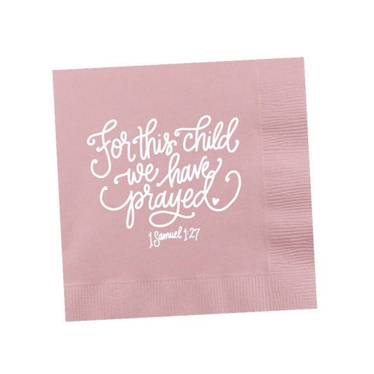 For this Child ... | Baby Napkins