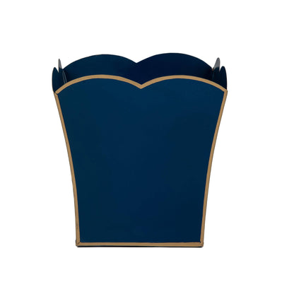 Gracie Scarlett Square Cachepot Planter Blue