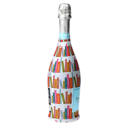 Warm & Bright Books Prosecco Bottle Wrap