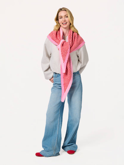 ZIGGY TRIANGLE SCARF