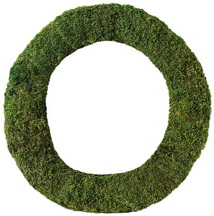 18" Round/Oval - Moss Wreath