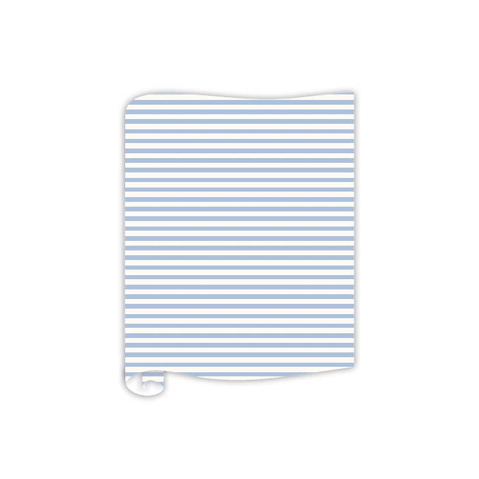 French Blue Noelle Stripe Table Runner
