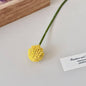 Faux Pom Pom Flower Stem Billy Ball Floral Decor