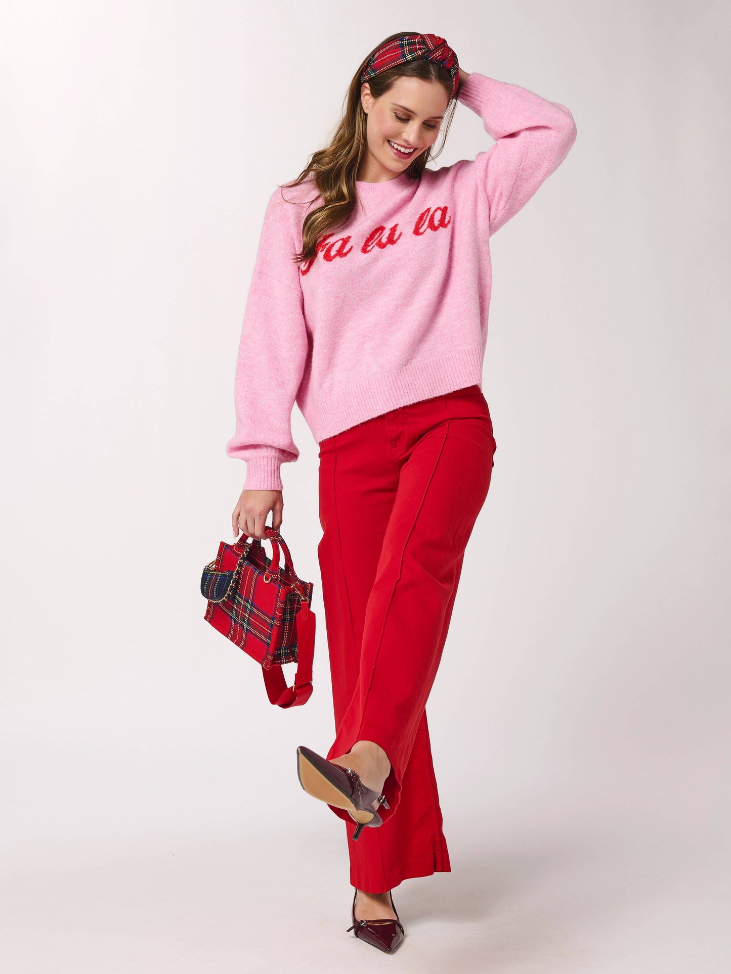 "FA LA LA" SWEATER