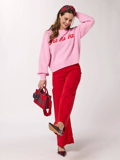"FA LA LA" SWEATER