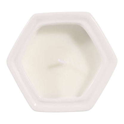 Scented Candle - Sage & Eucalyptus Green Ceramic, 6 Oz