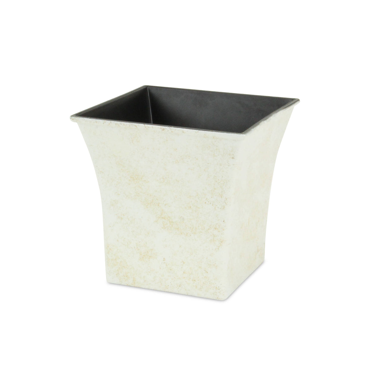 7.25 Inch Square Tapered Plastic Pot