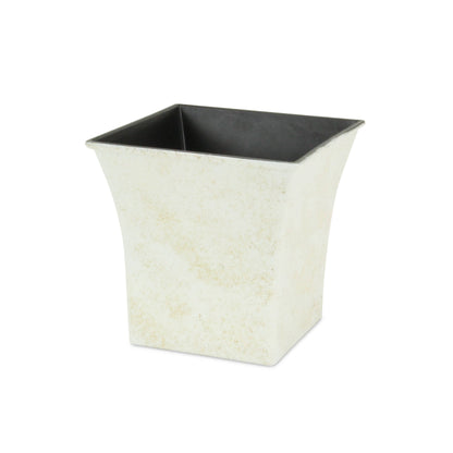 7.25 Inch Square Tapered Plastic Pot
