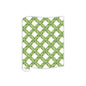 Handpainted Interlocking Green Bamboo Table Runner
