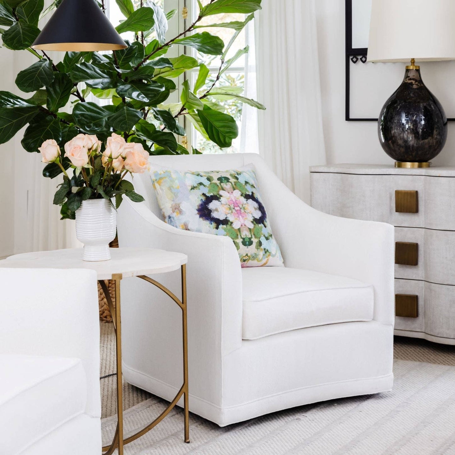 Nantucket Bloom Decorative Pillow