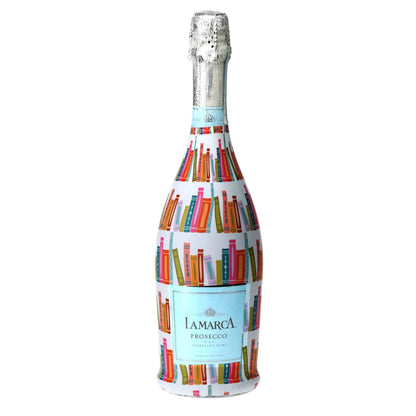 Warm & Bright Books Prosecco Bottle Wrap