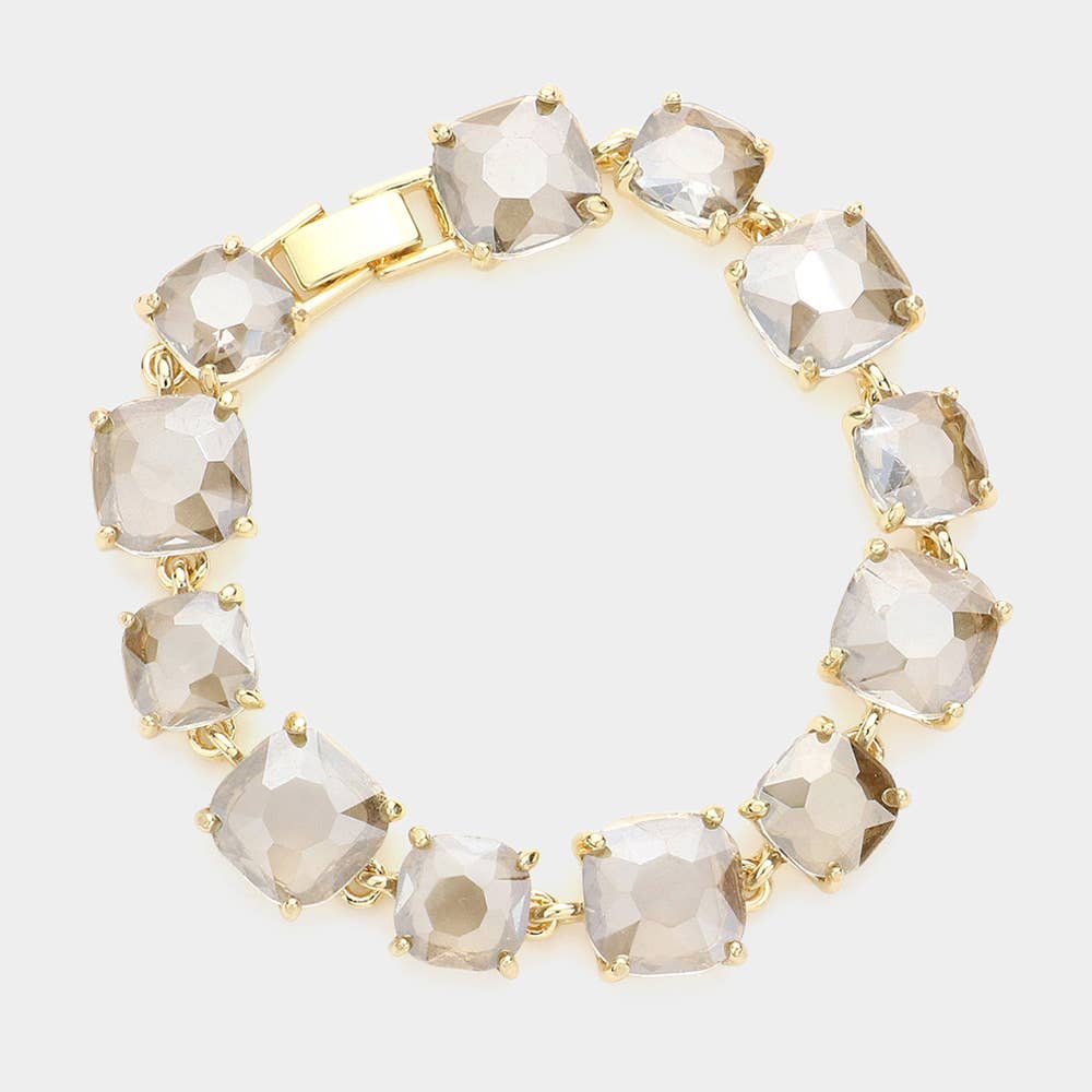 Elegant Bracelet Square-cut