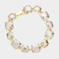 Elegant Bracelet Square-cut