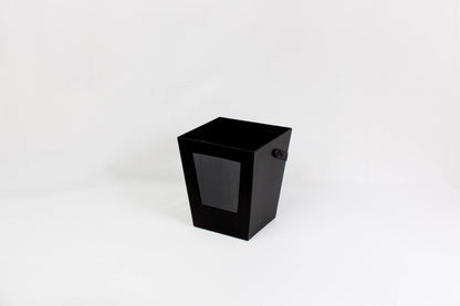 Rigid Trapezoidal Window Flower Tote Bag