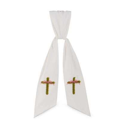 60" Cross Wreath Sash
