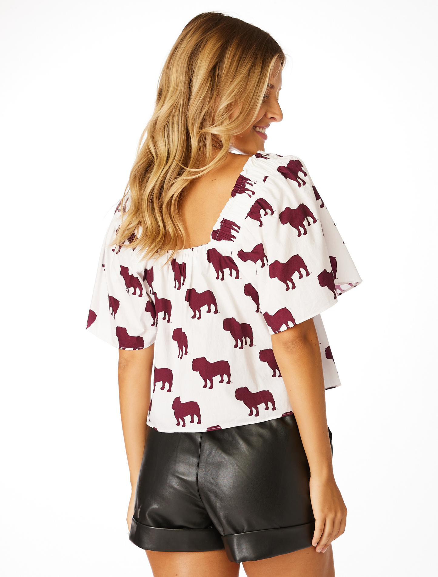 The Bulldog Poplin Accent Sleeve