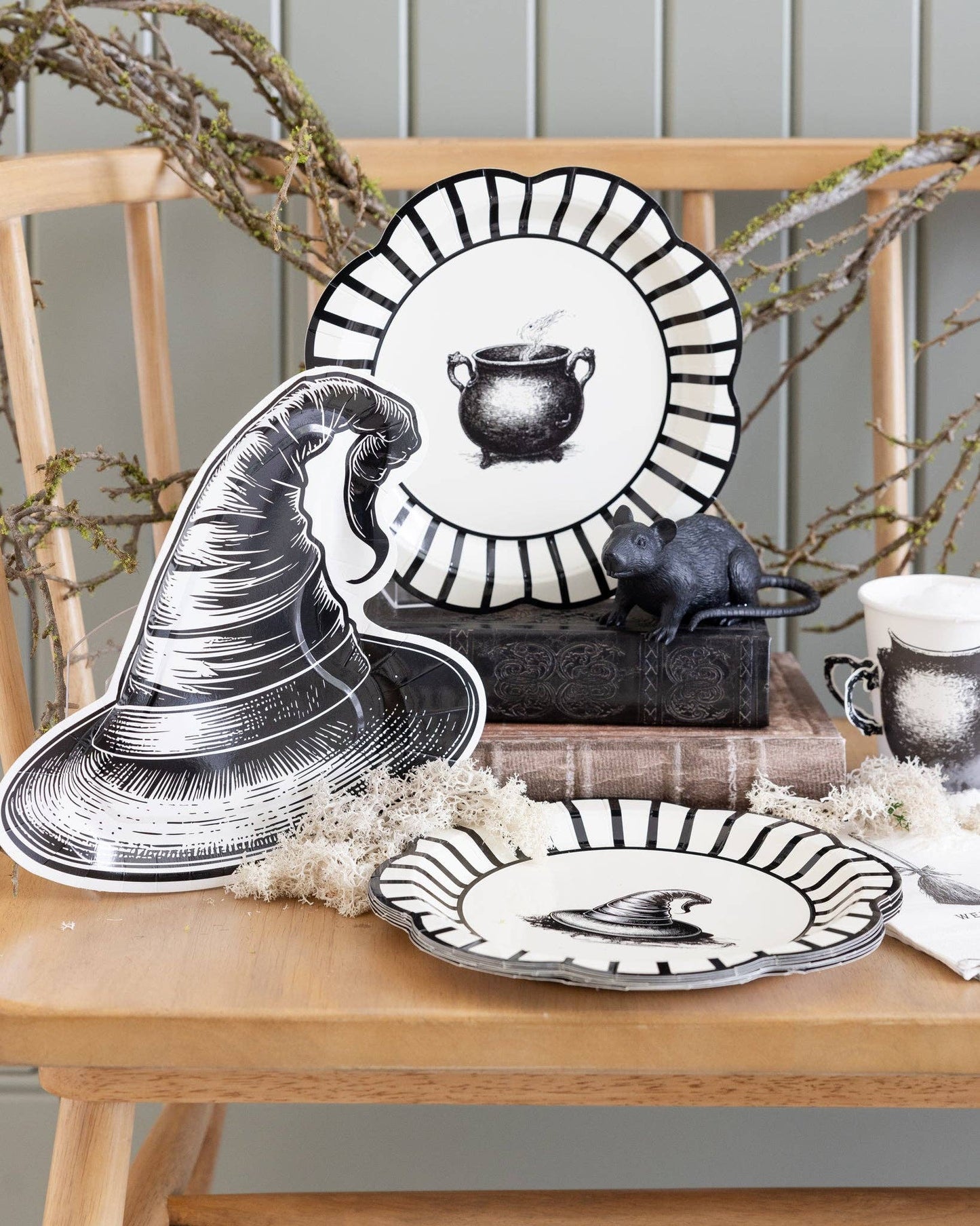 BEW1340 - Witch Hat 10" Plate