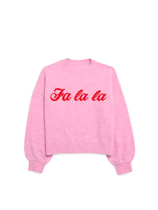 "FA LA LA" SWEATER