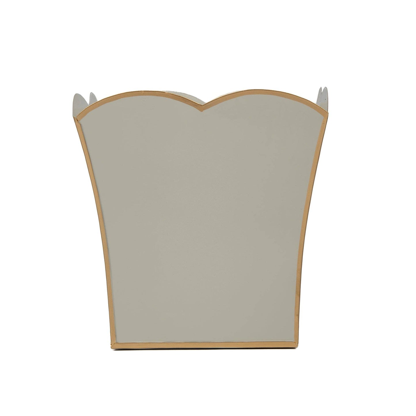 Gracie Scarlett Square Cachepot Planter Taupe