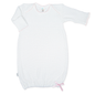 Paty Knit Overlap Shoulder Gown
