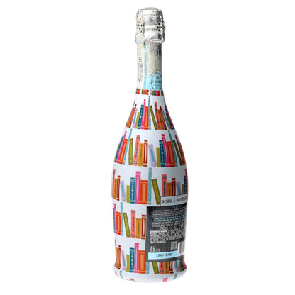 Warm & Bright Books Prosecco Bottle Wrap