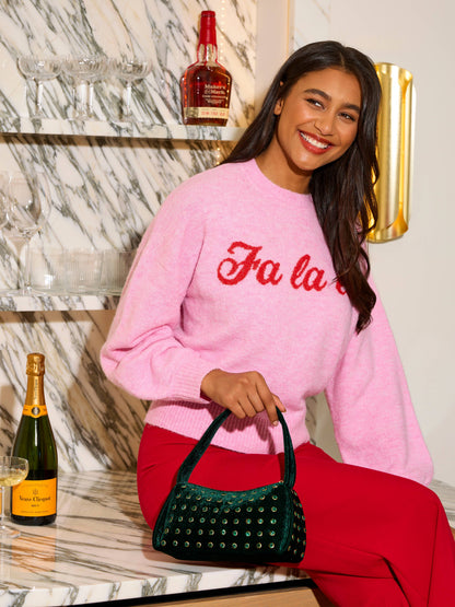 "FA LA LA" SWEATER