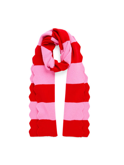 SCALA STRIPED SCARF