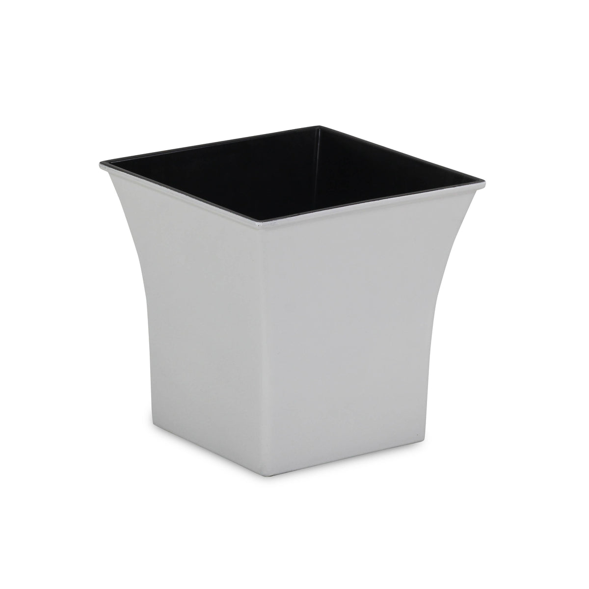7.25 Inch Square Tapered Plastic Pot