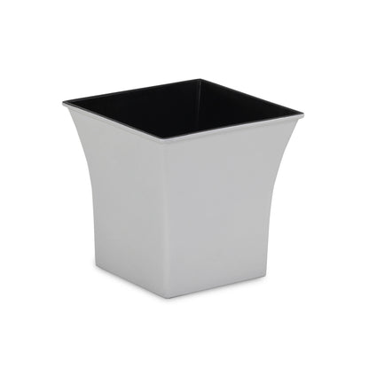 7.25 Inch Square Tapered Plastic Pot