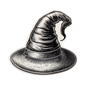BEW1340 - Witch Hat 10" Plate