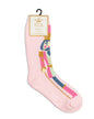 Women's Sugar Plum Nutcracker Snuggle Socks   Light Pink/Multi   One Size
