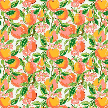 Peach Blossom Grove Prosecco Bottle Wrap