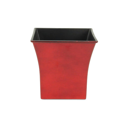 7.25 Inch Square Tapered Plastic Pot