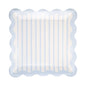 BAB1142 - Blue Striped 10" Plate