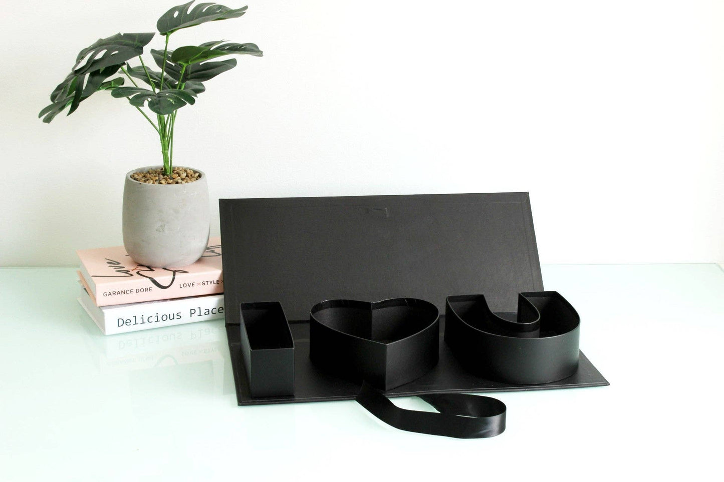 I Love You Fillable Letters Box with Ribbon