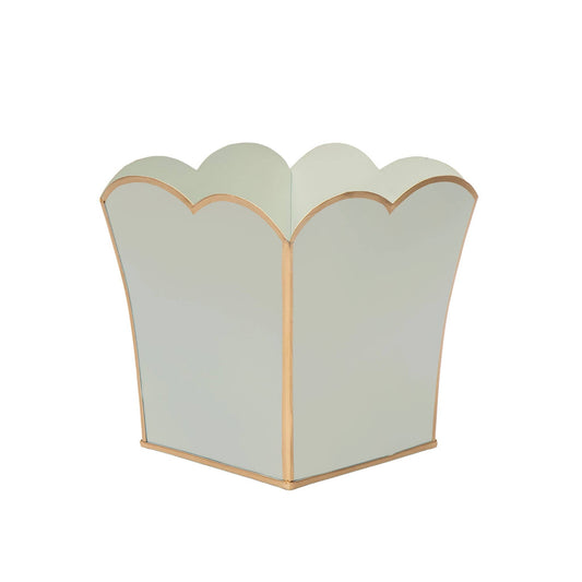 Gracie Scarlett Square Cachepot Planter - Cream | 8 inch