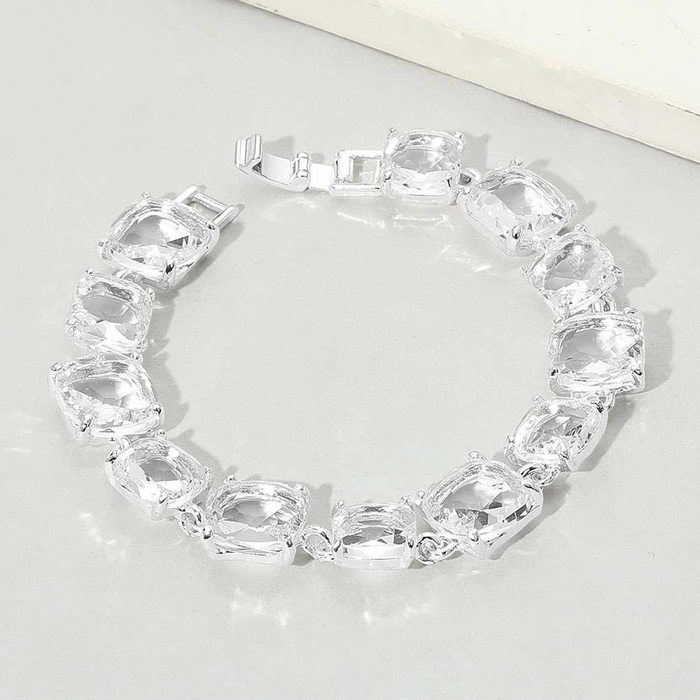 Elegant Bracelet Square-cut