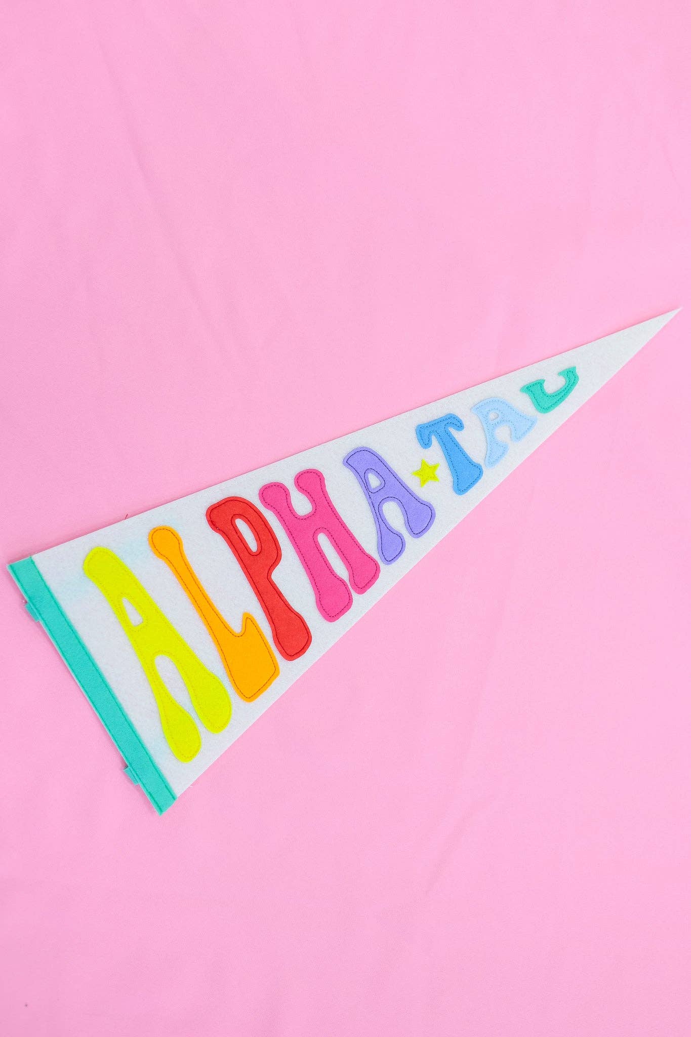 Rainbow Pennant Flag