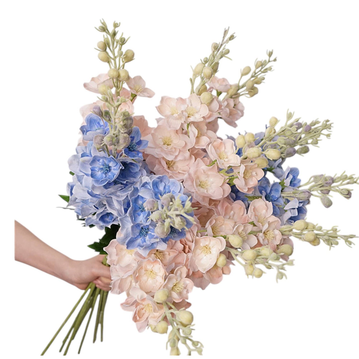 27"Quality Real Touch Moisturized Artificial Delphinium