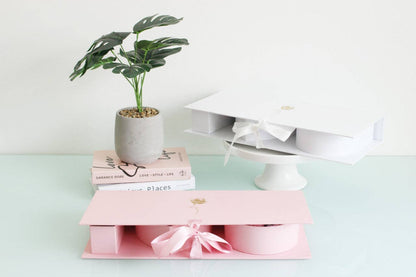 I Love You Fillable Letters Box with Ribbon