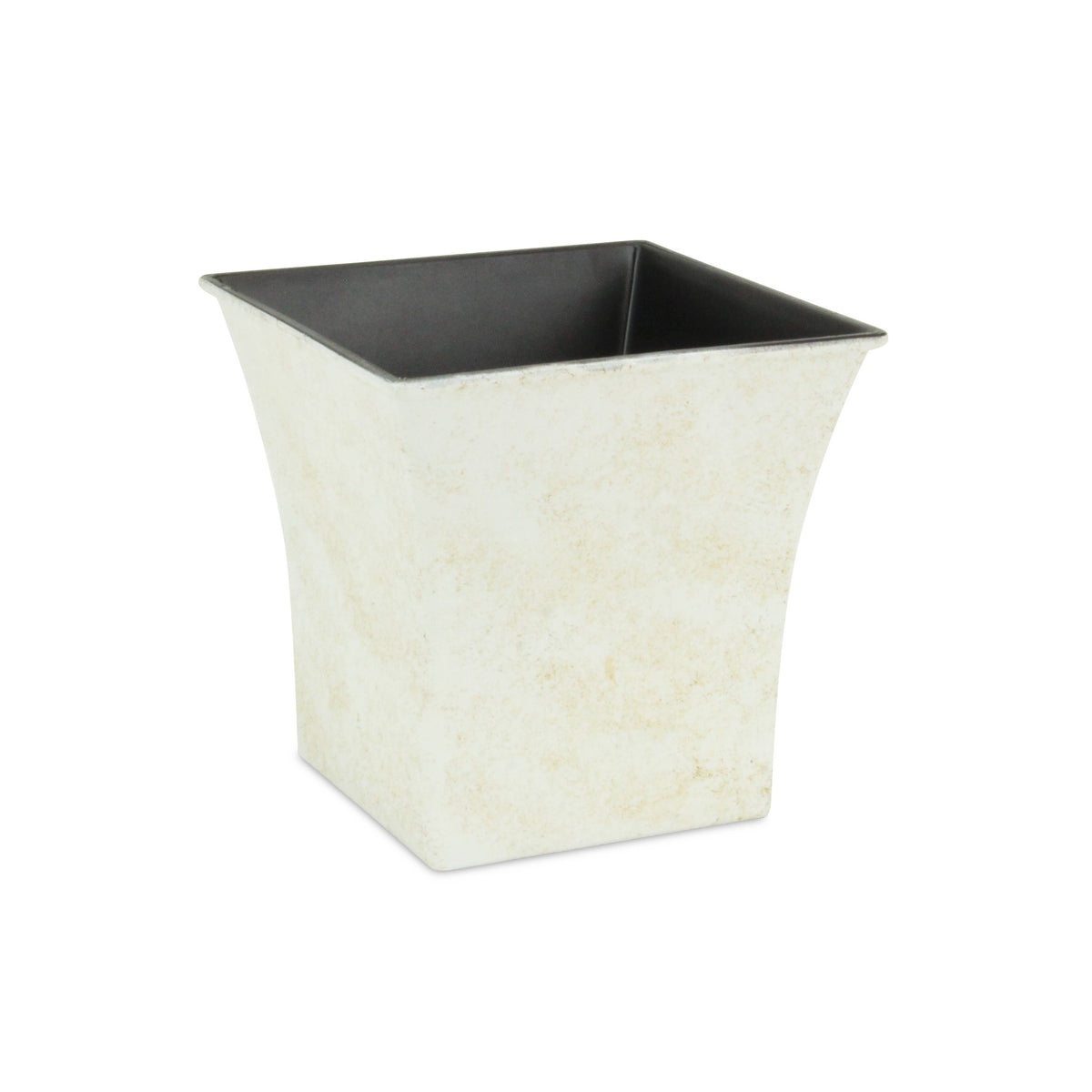 7.25 Inch Square Tapered Plastic Pot