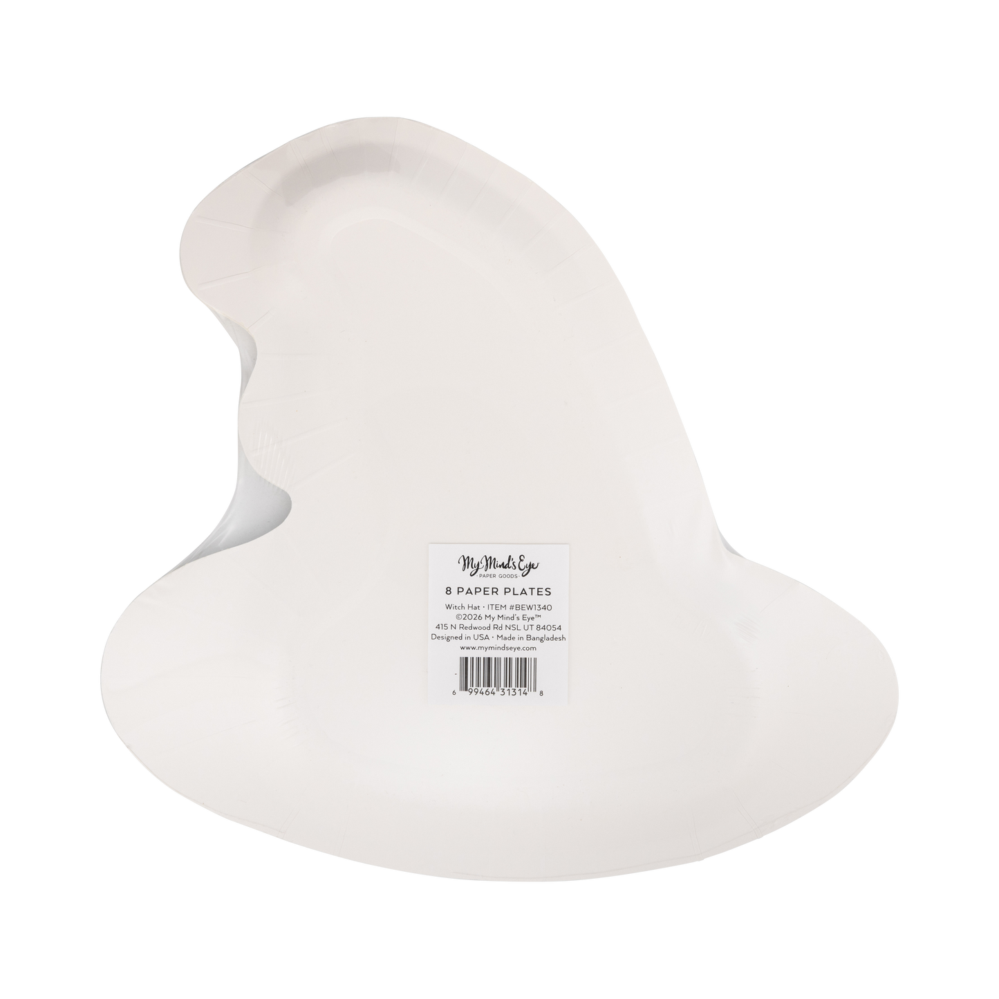 BEW1340 - Witch Hat 10" Plate
