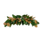 Magnolia Leaf Swag - 32 Inch