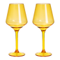 Floating Acrylic Plastic Stemmed Wine Glass