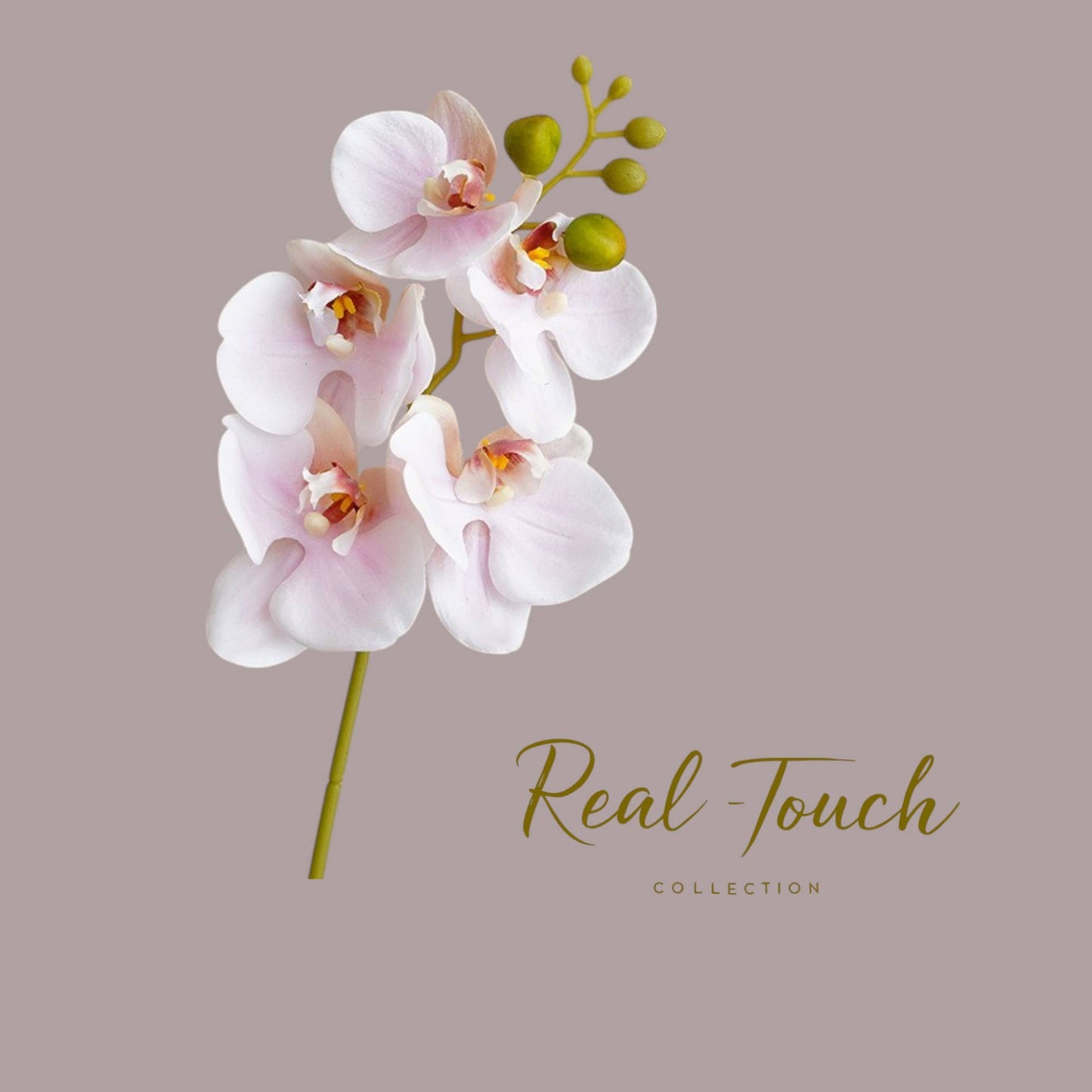 17.5" Real Touch Orchid – High-End Moisturized Coating