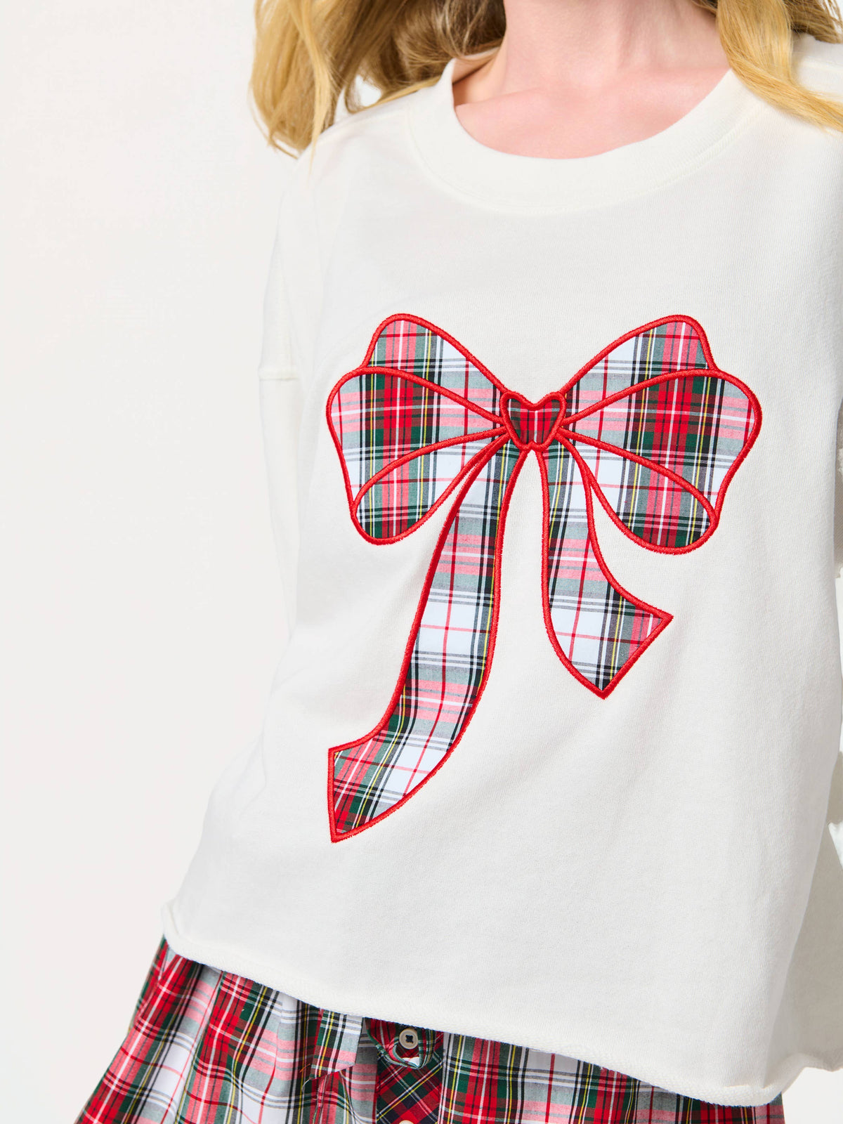 TARTAN BOXER SHORTS, RED