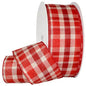#7401 Providence (wired) Red / Natural color Plaid