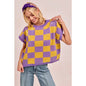 GAMEDAY THEME SEQUIN ALL-OVER SWEATER TOP