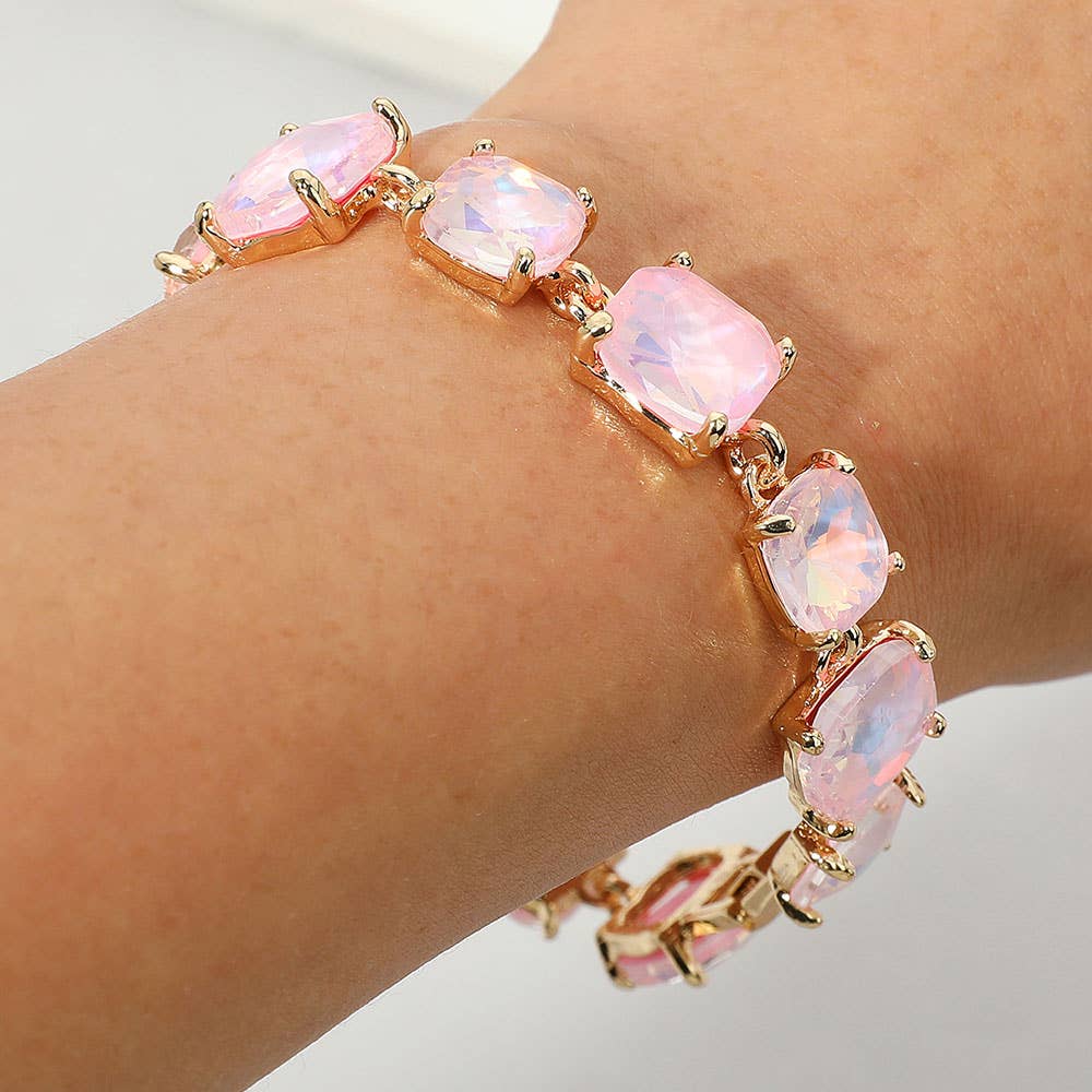 Elegant Bracelet Square-cut