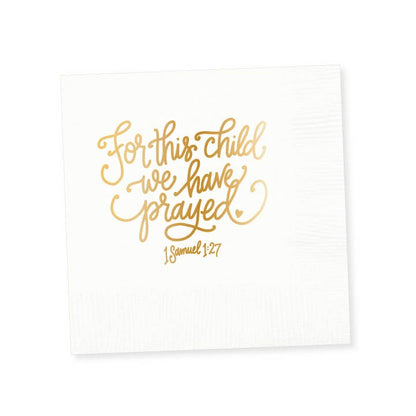 For this Child ... | Baby Napkins